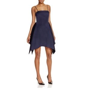 Keepsake Vertigo Mini Dress in Navy blue large